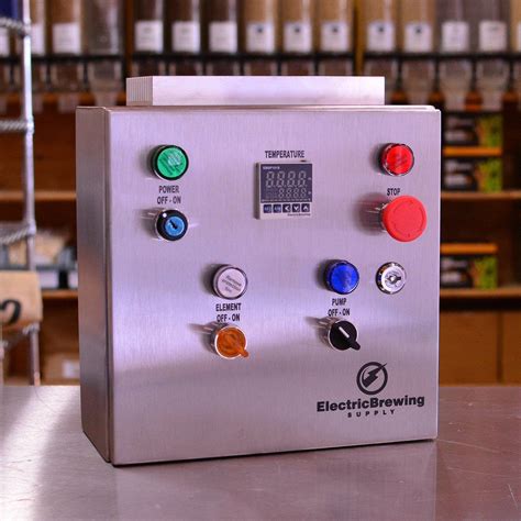 electric brew control box|electric brewing supply.